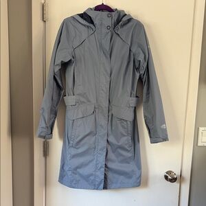 Columbia Women's Gray Rain Coat